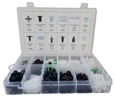 Assortimento clip rivestimento Volkswagen – 255 pezzi