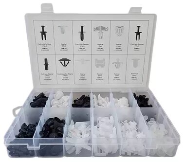 Assortimento clip rivestimento Mercedes-Benz – 270 pezzi