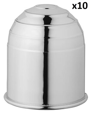 Cappuccio per gancio traino cromato x10 pezzi