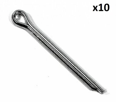 Spina elastica 4 x 20 94 Vz x10 pezzi