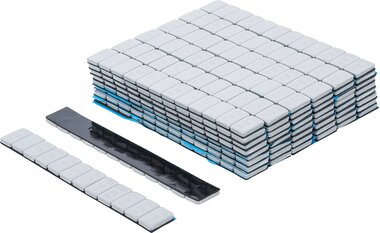 Pesi adesivi per equilibratura ruote 12 x 5 g 50 pz