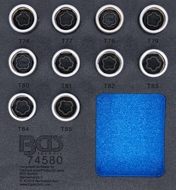 Set di utensili per bulloni di sicurezza per Tesla 10 pz