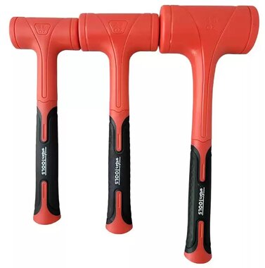 Set di martelli antirimbalzo 3 pezzi