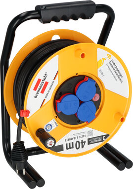 Avvolgicavo per industria/cantiere 40 m IP44 H07RN-F 3G2,5