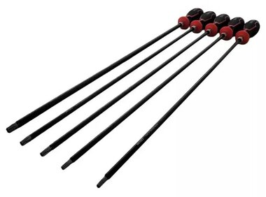 Set di cacciaviti Torx (extra lunghi) da T20 a T40