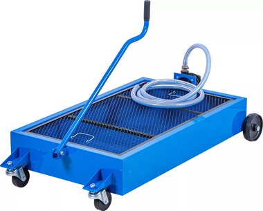 Bacinella di raccolta olio mobile 55 l