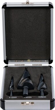 Serie di punte a gradino Ø 4 - 32 mm 3 pz