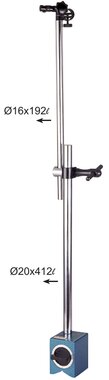 Supporto magnetico con supporto 75 x 60 x 80
