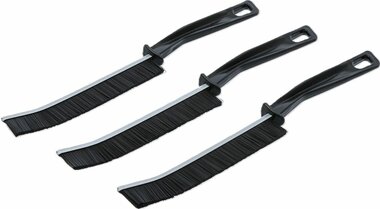 Set di spazzole di pulizia angolari con setole dure 230 mm 3 pz