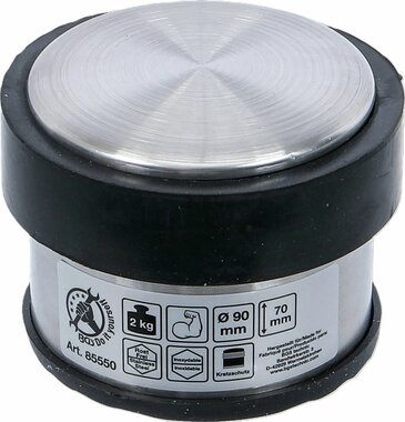 Fermaporta acciaio inox 90 x 70 mm 2 kg