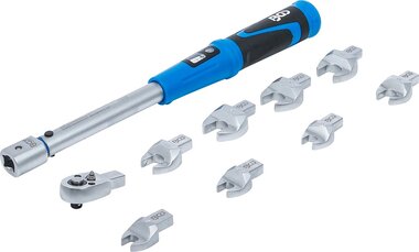 Set di chiavi dinamometriche per utensile di inserimento 9 x 12 mm 10 - 50 Nm 10 pz