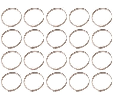 Set di nastri di serraggio 280 mm 20 pezzi da 20 pezzi