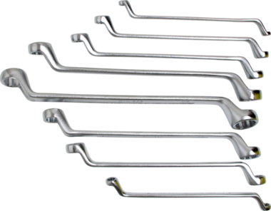 Set di doppi tenditori ad anello offset 6x7 - 20x22 mm 8 pezzi