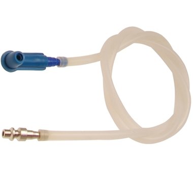 Tubo flessibile con adattatore di scarico blu allentato da -808080