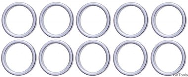 Assortimento di anelli di tenuta per BGS 126 13 / 16,5 mm 10 pezzi