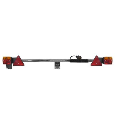 Barra di illuminazione in metallo 140-200cm estensibile cavo 12M