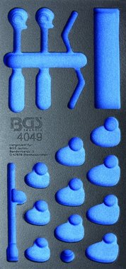 Cassetta degli attrezzi 1/3, vuoto per larticolo BGS 4049