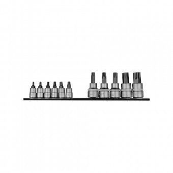 1/4 & 3/8 Doppenset Torx 11 pezzi