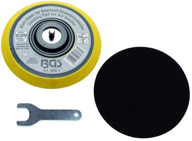 Tampone a gancio e anello per BGS 3290 / 8688 diametro 150 mm