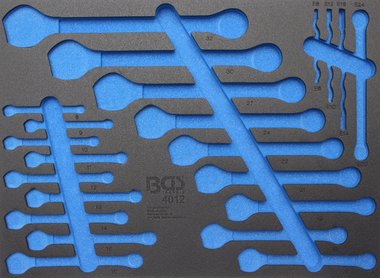 Modulo per carrelli portautensili 3/3 vuoto per BGS 4012