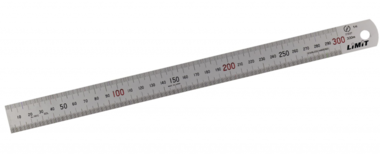 Barra di misura a doppia lettura mm e 1/2 mm 600 mm