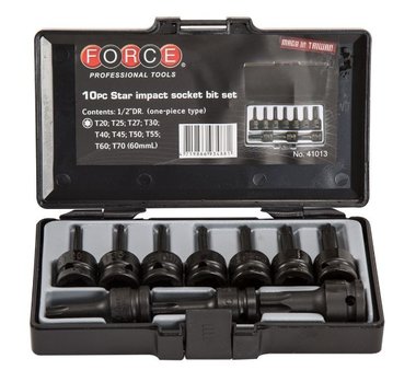 1/2 Set di prese Torx 10 pezzi