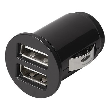 Caricabatterie USB mini 12V/24V 2100mA
