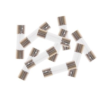 Fusibile tubo / vetro fusibile assortito 10 pezzi