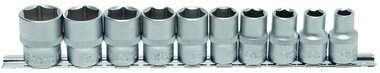 Set di tappi da 10 pezzi, 1/2, 6-pt, in pollici, 3/8 -. 15/16
