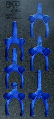 Modulo per carrelli portautensili 1/3 vuoto per BGS 4024