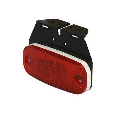 Lampada di segnalazione 10-30V rosso 110x45mm LED 110x45mm con supporto
