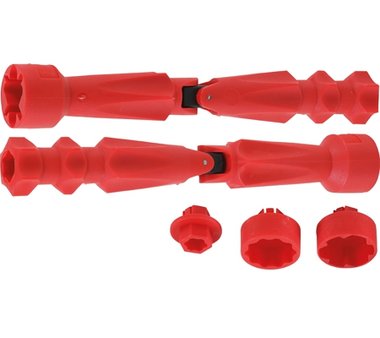 Set di chiavi di montaggio per sedili WC 4pz