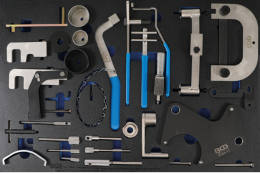 Modulo per carrelli portautensili 3/3: set di manutenzione motore per Renault, Nissan, Opel, Volvo