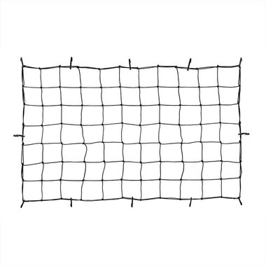 Rimorchio elastico e rete portabagagli 90x150cm con ganci in plastica