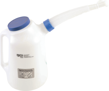 Caraffa versante con beccuccio flessibile e coperchio 6 litri