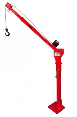 Gru mobile 300/500kg con verricello elettrico