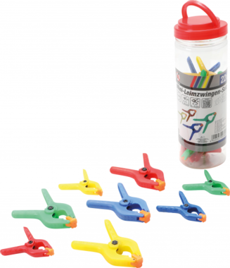 Serie di mini morsetti a molla plastica ABS 22 pz