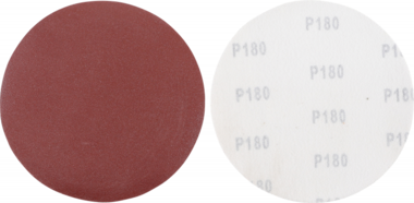Set di dischi abrasivi per levigatrice  180 corindone 10 pz