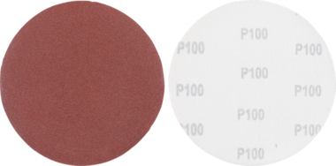 Set di dischi abrasivi per levigatrice  100 corindone 10 pz