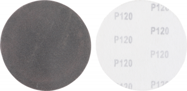 Set di dischi abrasivi 120 grana carta abrasiva carburo di silicio 10 pz.