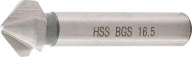Svasatore HSS DIN 335 Forma C diametro 16,5 mm