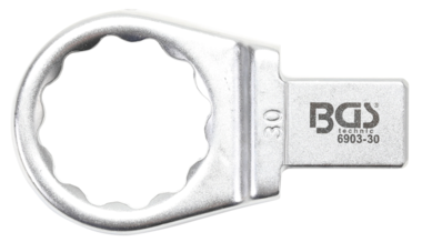 Chiave ad anello ad innesto 30 mm sede 14 x 18 mm