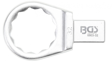 Chiave ad anello ad innesto 32 mm sede 14 x 18 mm