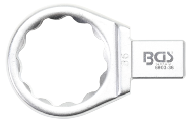 Chiave ad anello ad innesto 36 mm sede 14 x 18 mm