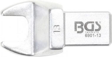 Chiave a forchetta ad innesto 13 mm sede 14 x 18 mm