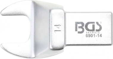 Chiave a forchetta ad innesto 14 mm sede 14 x 18 mm