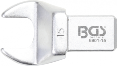 Chiave a forchetta ad innesto 15 mm sede 14 x 18 mm