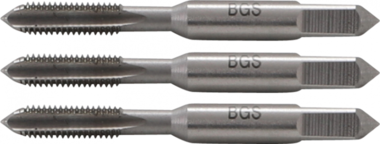 Set frese per filettatura anteriore, centrale e trimmer M5 x 0,8 3 pz